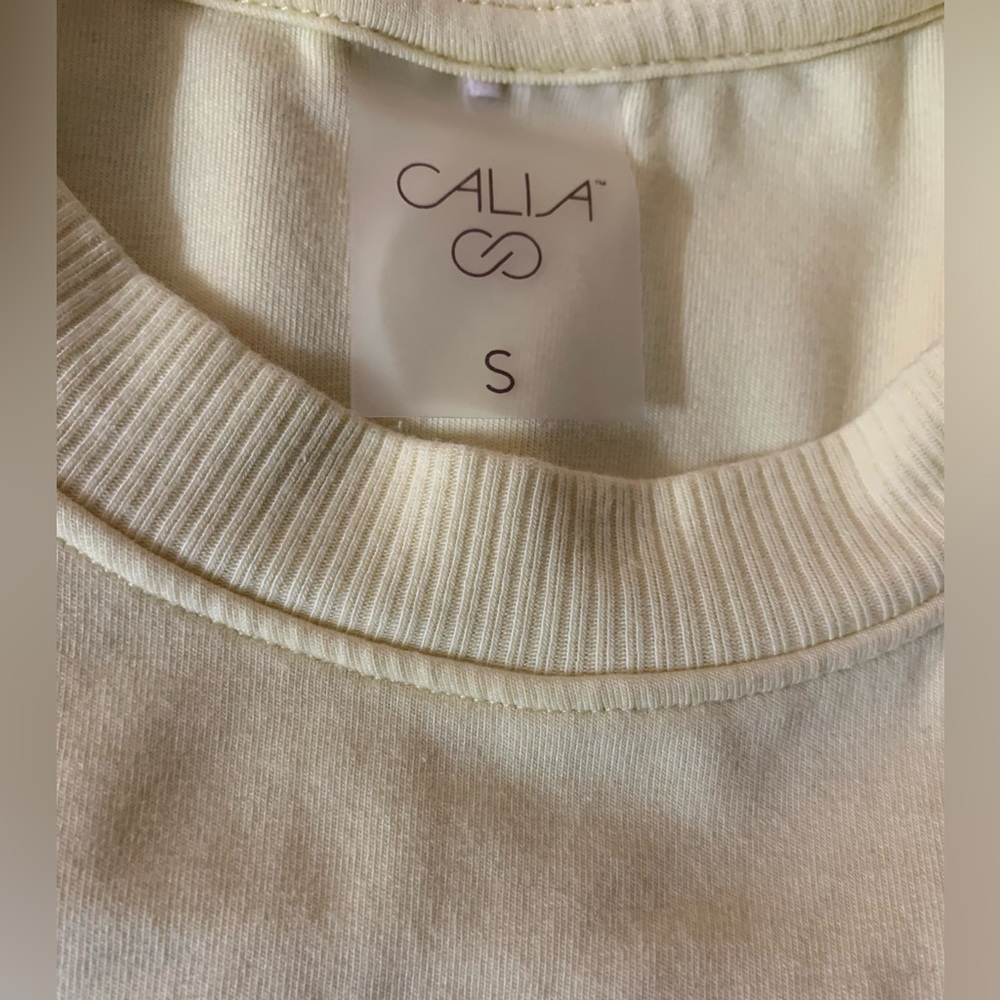 Yellow Calia top, size small - Picture 3 of 3